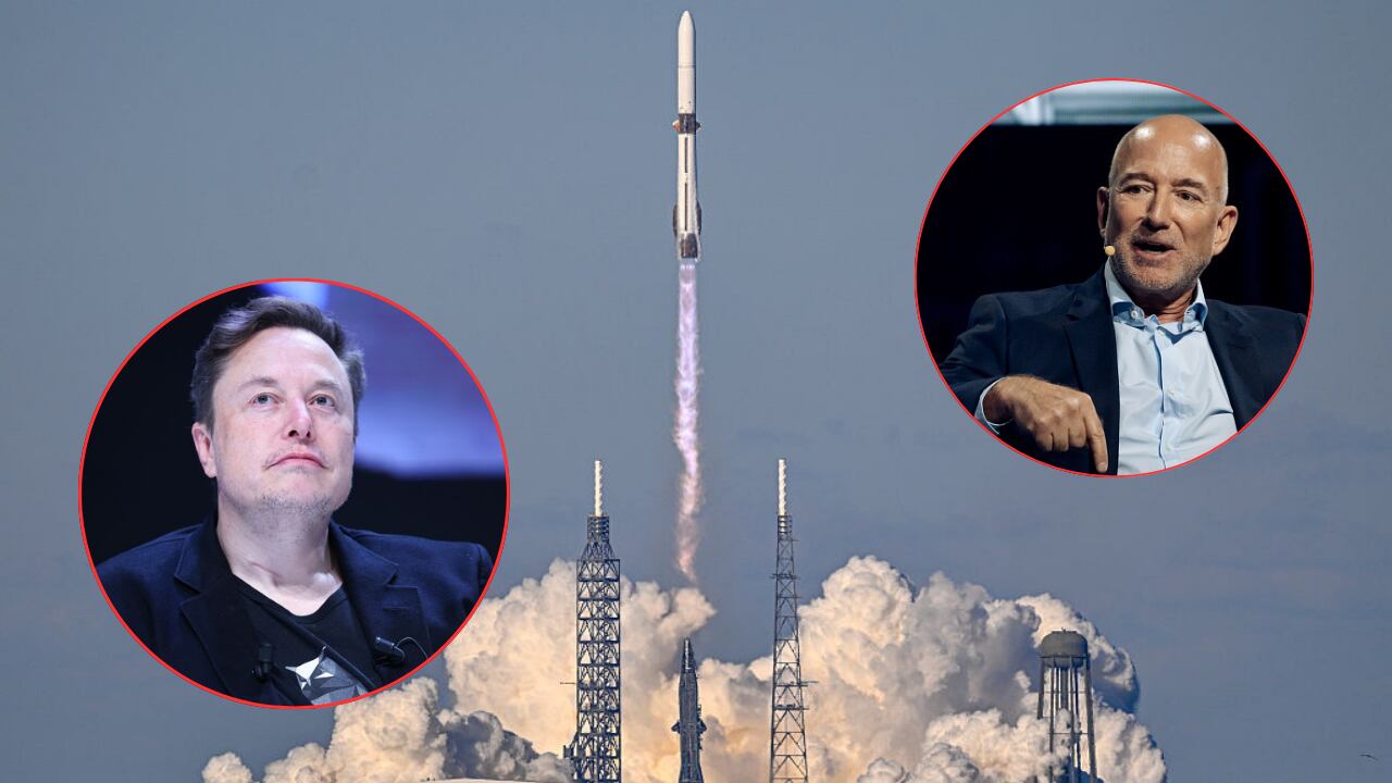 Pese a la rivalidad, Musk sorprendió con su postura tras el éxito de Blue Origin.