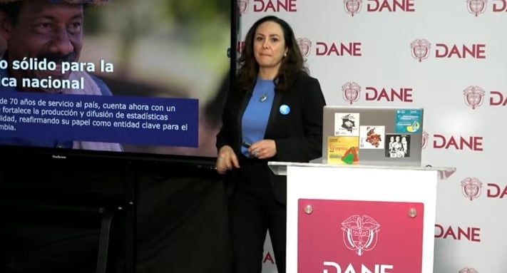 Piedad Urdinola, directora del Dane