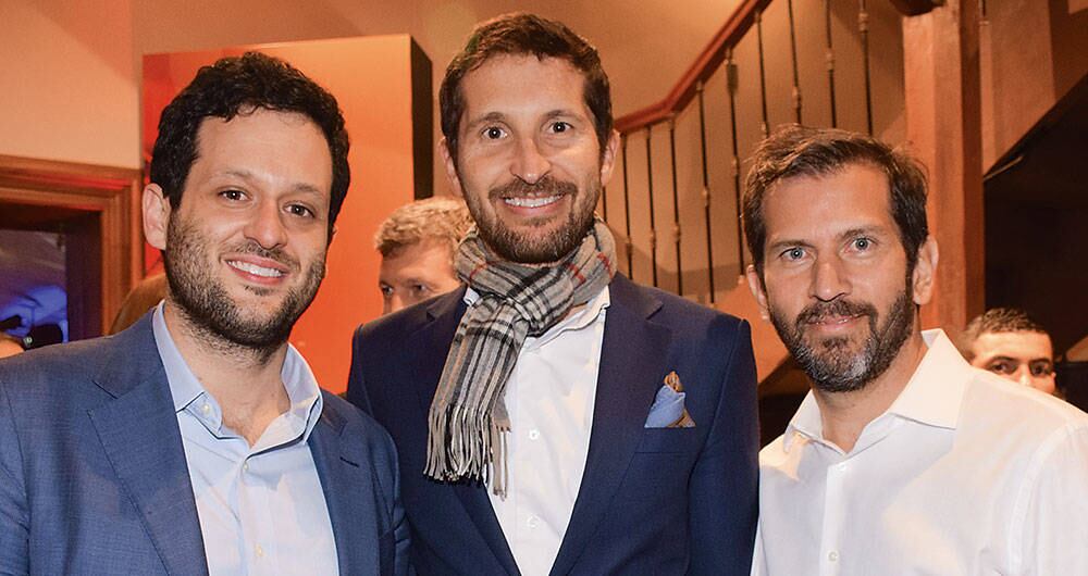 Julio Rojas Sarmiento, Beltrán Simó y Santiago Carbonell.