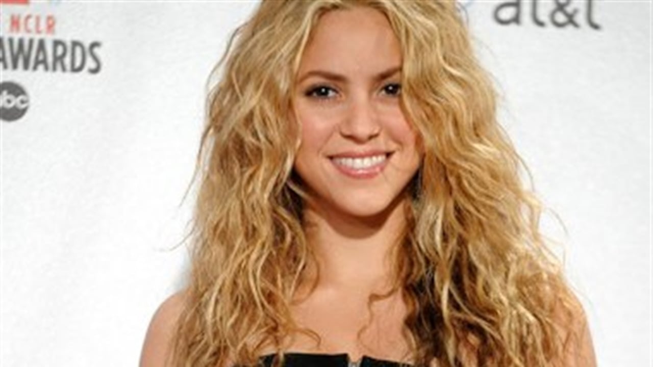 Shakira, cantante colombiana.