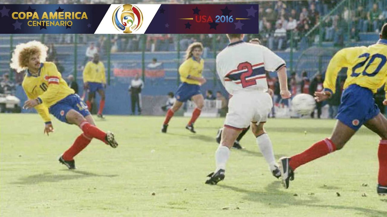 Colombia y Estados Unidos se enfrentaron en el partido por el tercer y cuarto puesto en la Copa América Uruguay-1995. La selección colombiana se impuso a la norteamericana por 4-1.