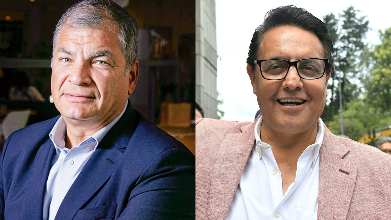Rafael Correa y Fernando Villavicencio