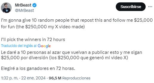 El anuncio se ha vuelto viral en las redes sociales