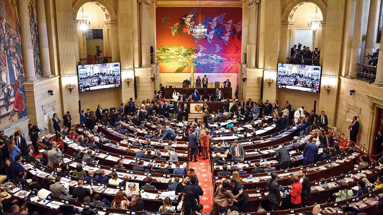 Salón Elíptico del Congreso de la Republica (Colprensa - Cristian Bayona).