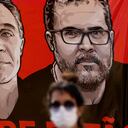 El periodista británico Dom Phillips y el indigenista Bruno Pereira