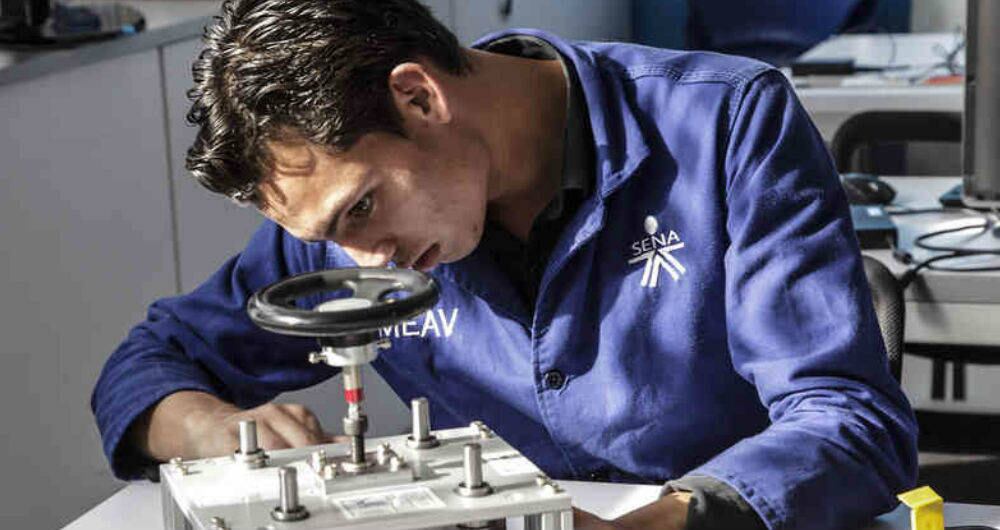 aprendiz SENA, estudiante SENA (Archivo)