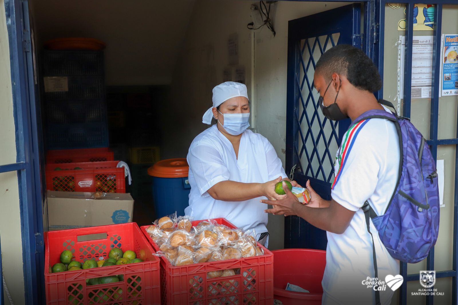 La Secretaría de Educación de Cali manifestó que el PAE ya funciona con normalidad en las instituciones de la ciudad.