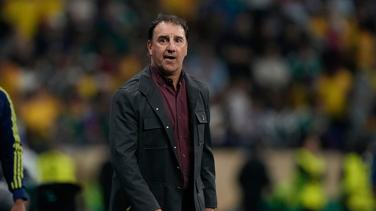 Néstor Lorenzo, DT de la Selección Colombia.