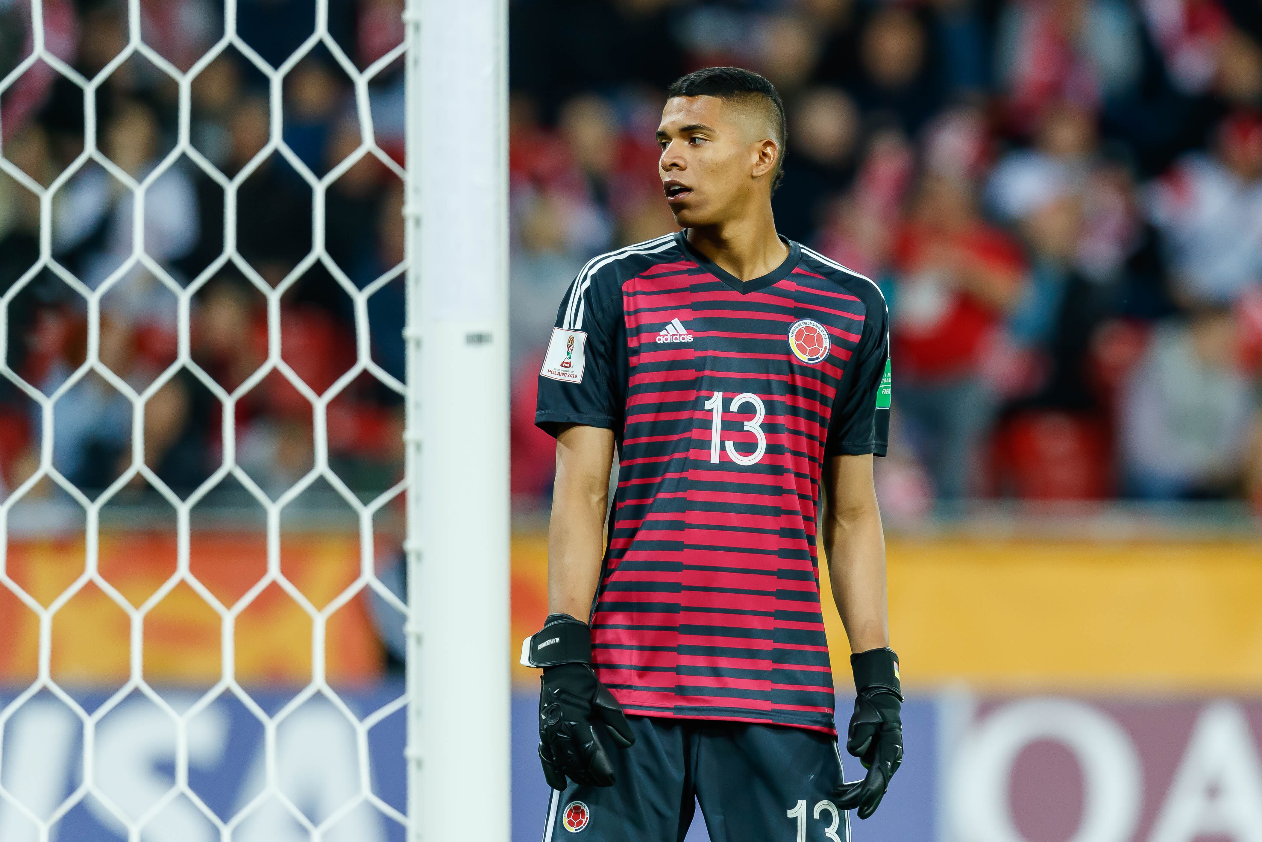 Kevin Mier con la Selección Colombia