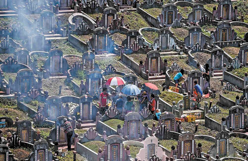 La fiesta del Qingming se celebra el 5 de abril del calendario gregoriano. La familias chinas visitan las tumbas de sus parientes muertos.Foto: iStock.