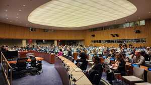 ministra de vivienda catalina Velasco en plenaria de las Naciones Unidas