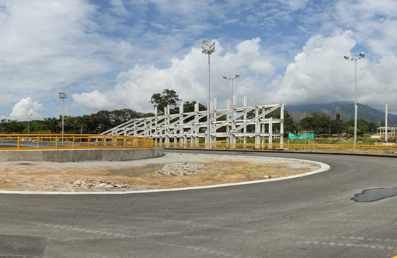 Escenario (Parque Deportivo): Patinódromo. Valor pagado: $5.393.854.149. Porcentaje de avance: 69%