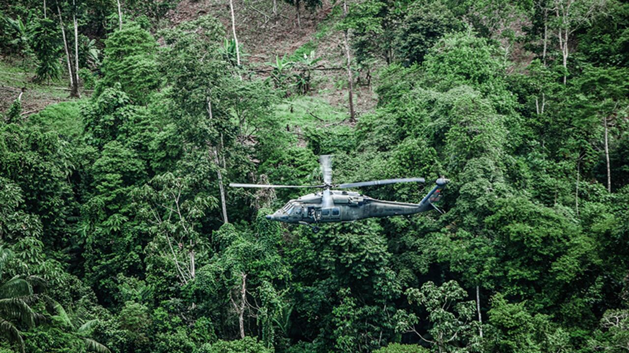 Los bombardeos quedaron suspendidos debido a la imposibilidad de identificar la afectación a menores de edad y población civil.