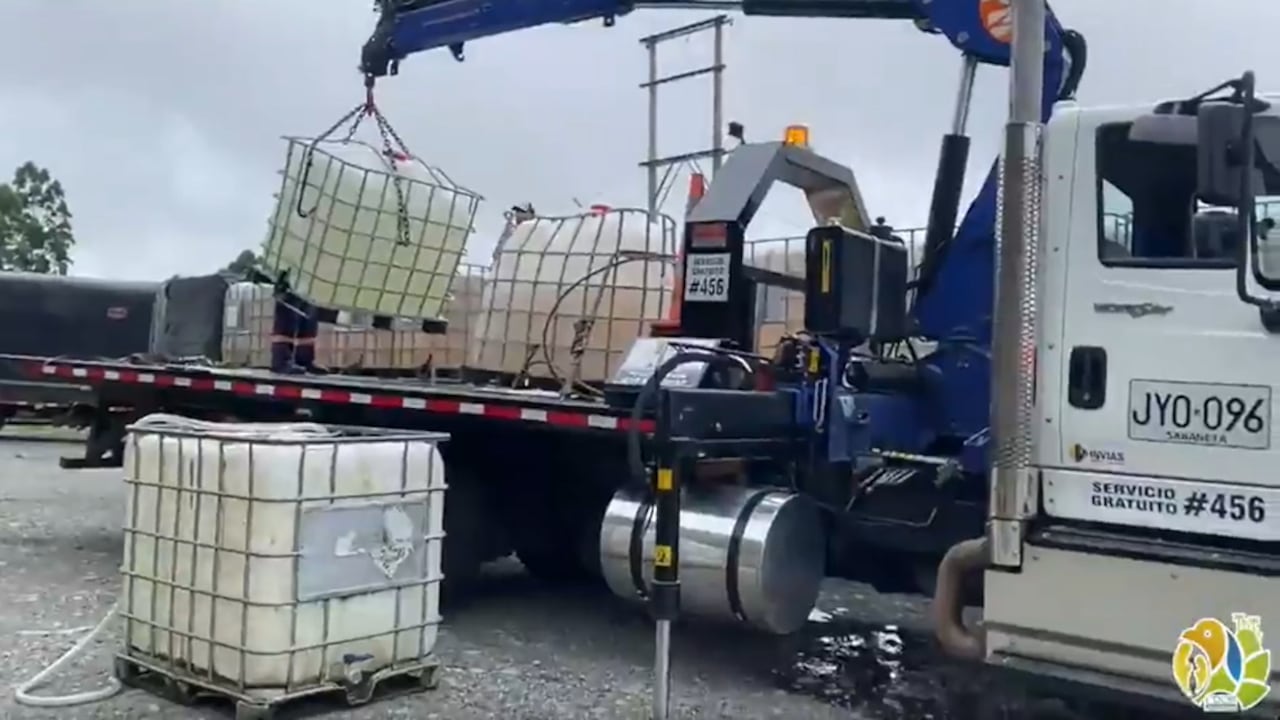 No se tienen afectaciones en los afluentes cercanos con la sustancia