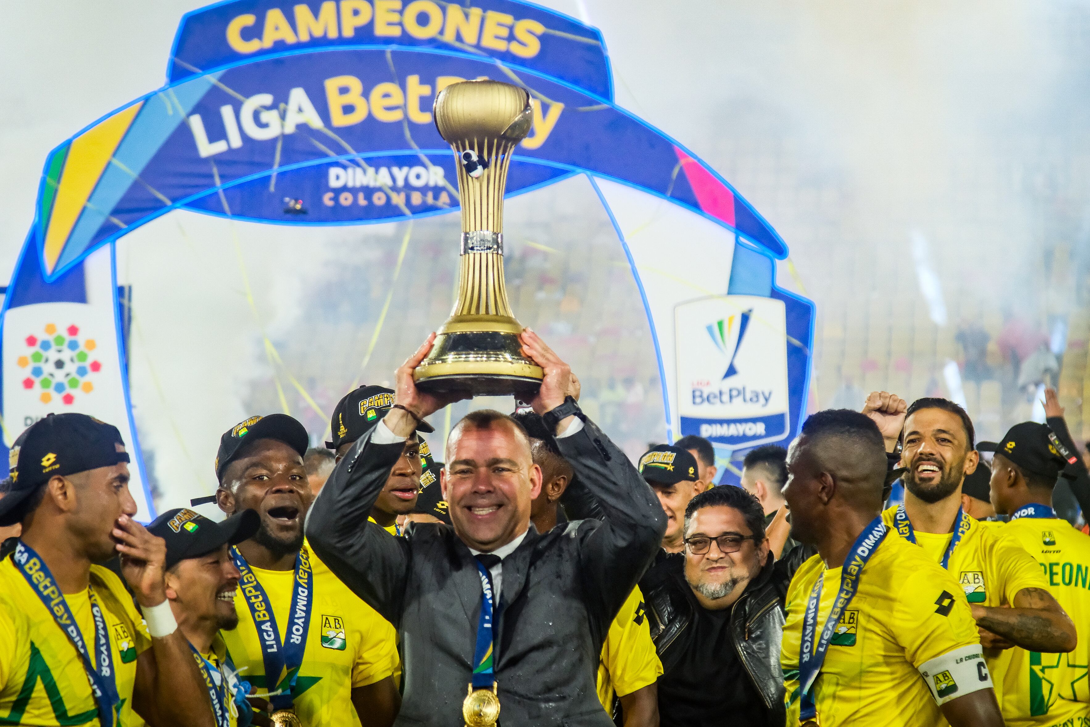 Rafael Dudamel, técnico campeón con el Atlético Bucaramanga en la Liga I-2024.