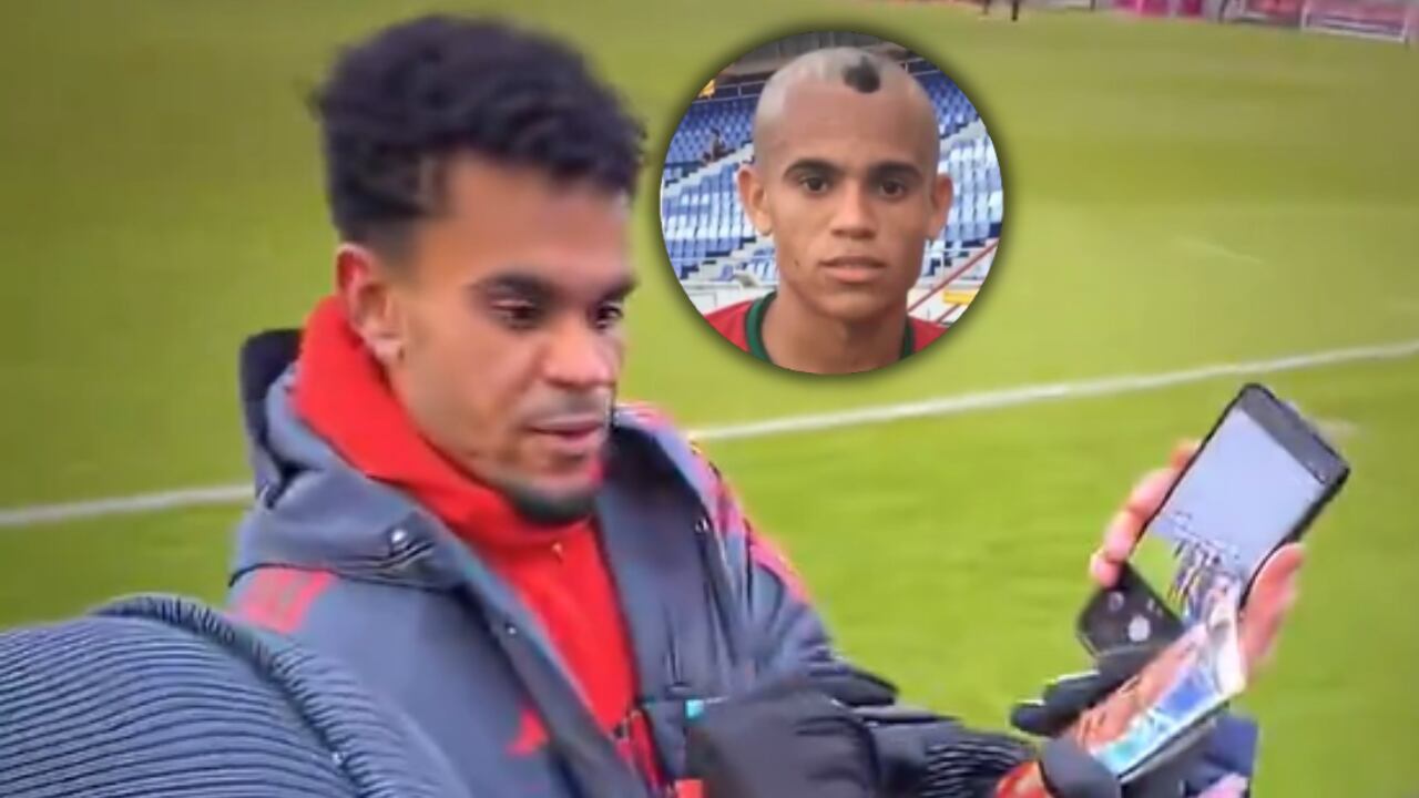 Luis Díaz fue sorprendido en Bayern Múnich con una foto de sus inicios en Barranquilla FC