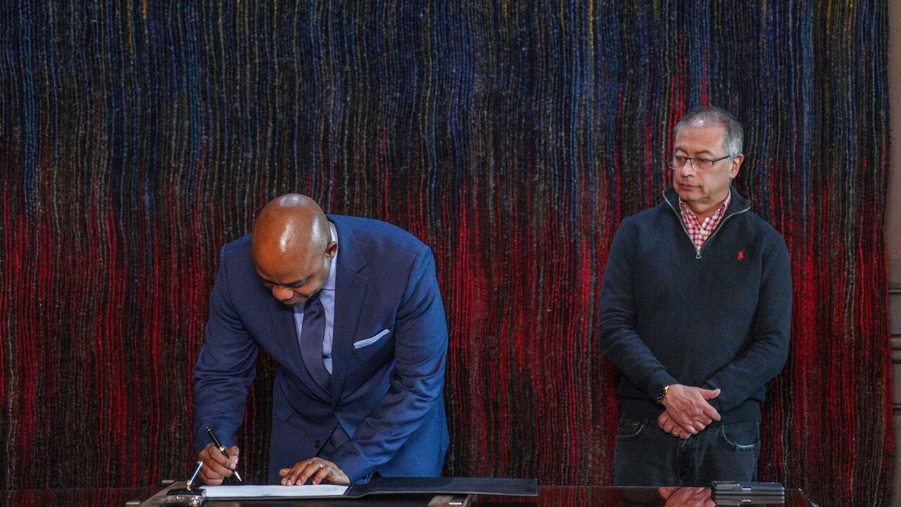 Posesión del nuevo Canciller Luis Gilberto Murillo, Presidente Gustavo Petro