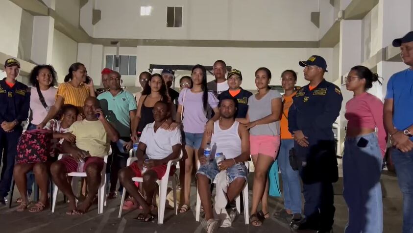 Exitosa operación en el Golfo de Morrosquillo: así fue el rescate de tres pecadores que desaparecieron mientras realizaban una faena