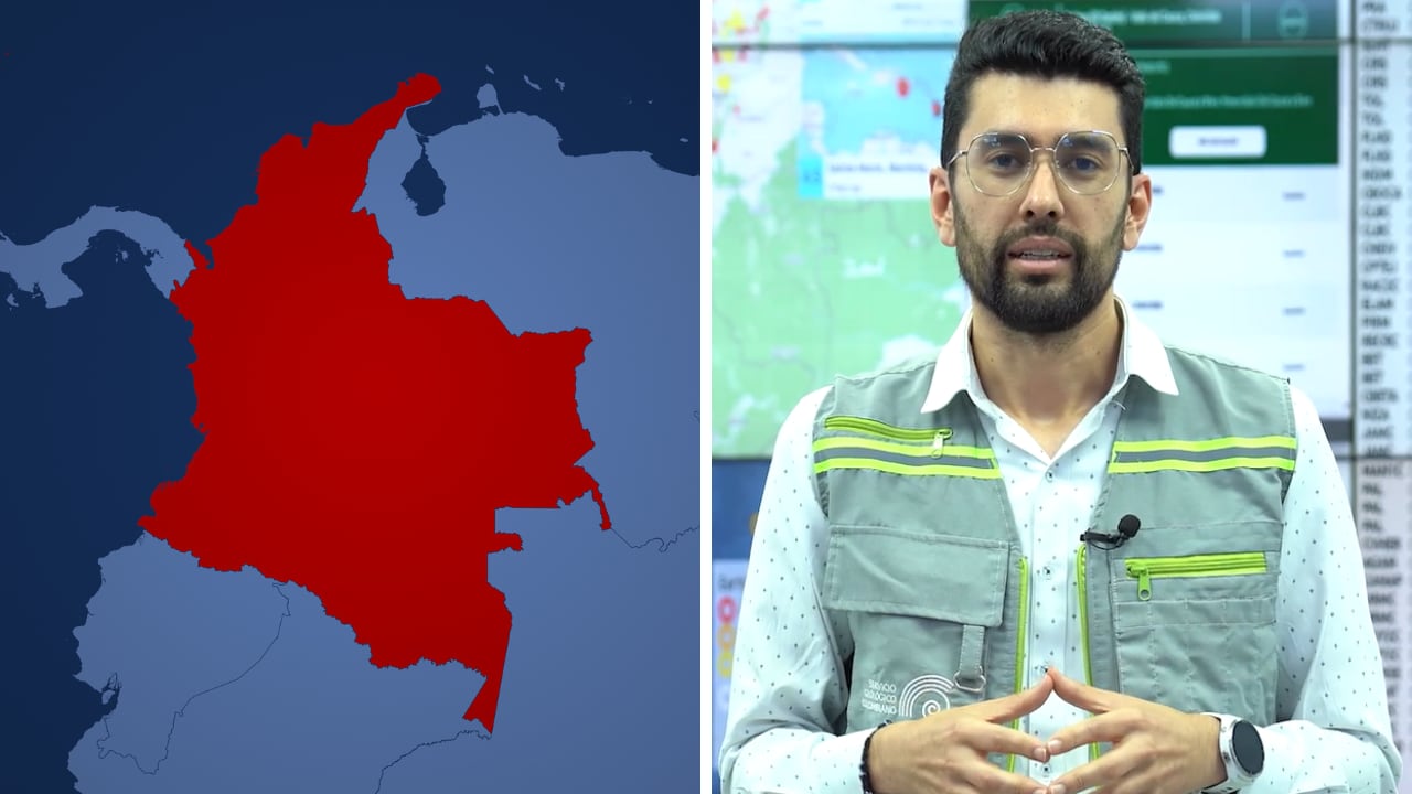 Freddy Tovar, coordinador de la Red Sismológica Nacional de Colombia (RSNC), sobre los sismos en Tolima.
