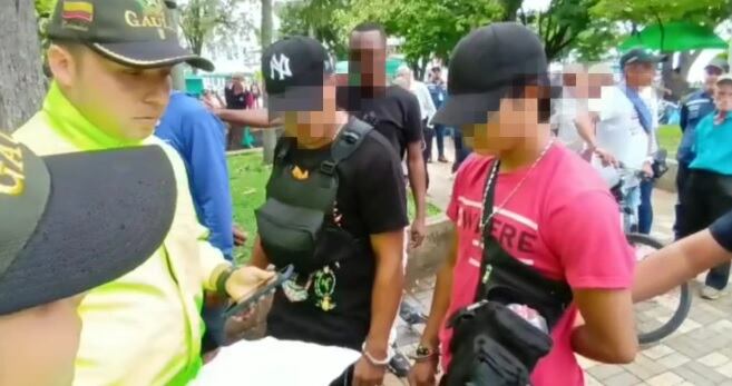 Cayeron en el Valle del Cauca 11 presuntos integrantes de la banda Los Flacos.