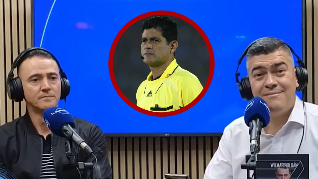 Wilmar Roldán se considera mejor árbitro que Óscar Julián Ruíz.