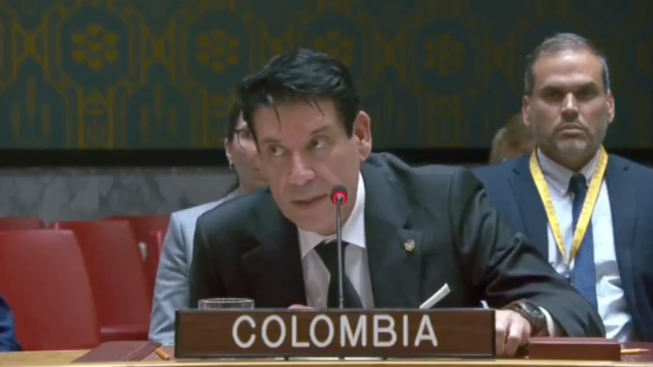 Mauricio Gaona, embajador de Colombia ante la ONU