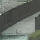 Niño abandonado en frontera de Estados Unidos y México.