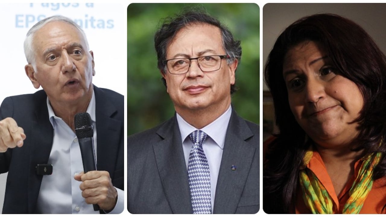 Guillermo Alfonso Jaramillo, Gustavo Petro y Yidis Medina.