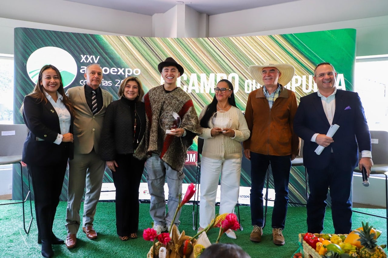 Expositores e influencers estuvieron presentes en el evento de bienvenida de Agroexpo 2025.