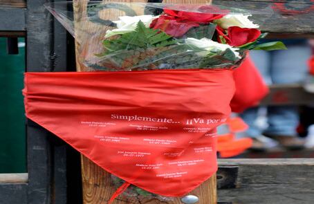 El homenaje a las víctimas 