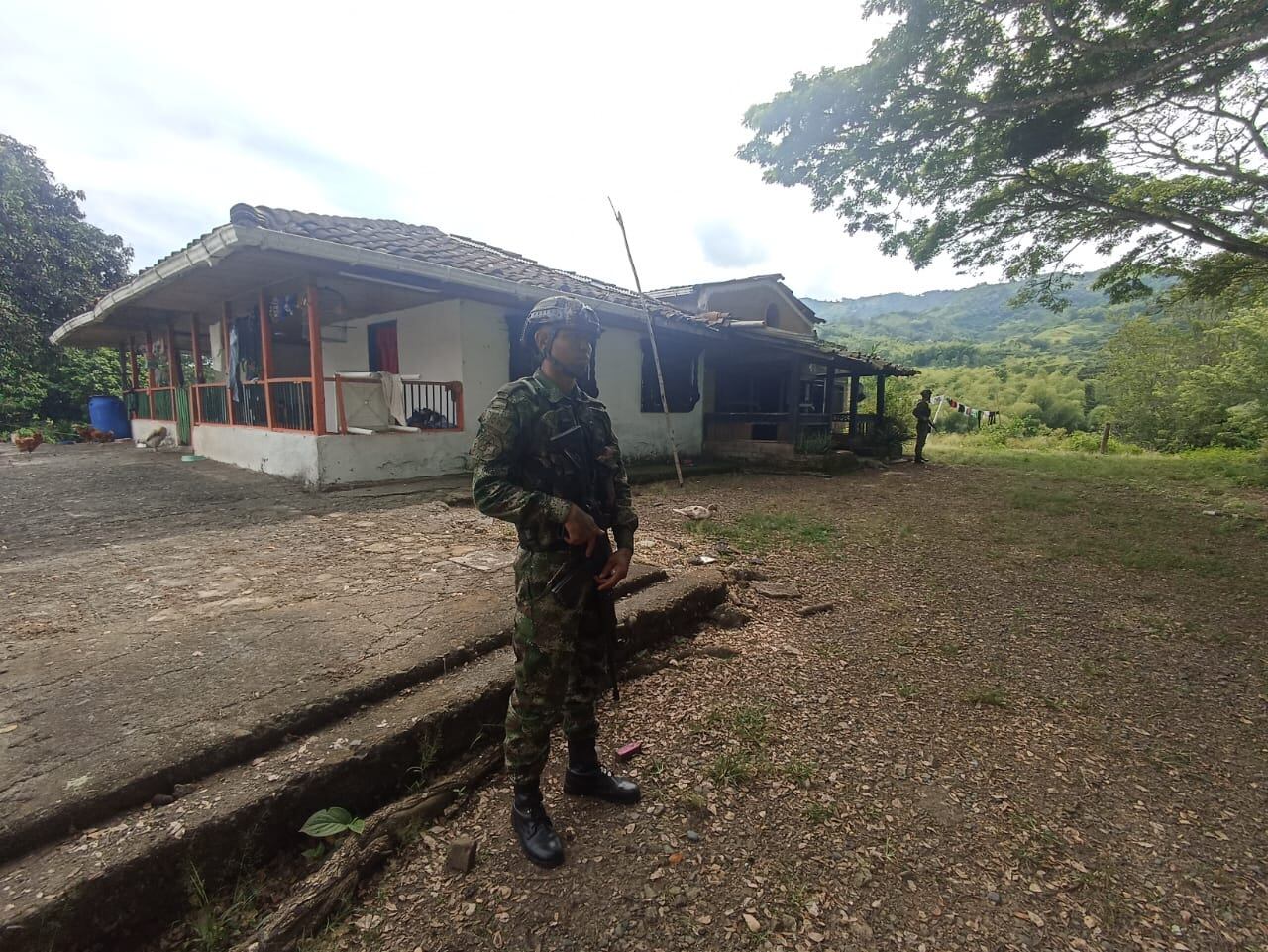 La operación de realizó se manera coordinada entre el Ejército Nacional y la Fiscalía General de la Nación