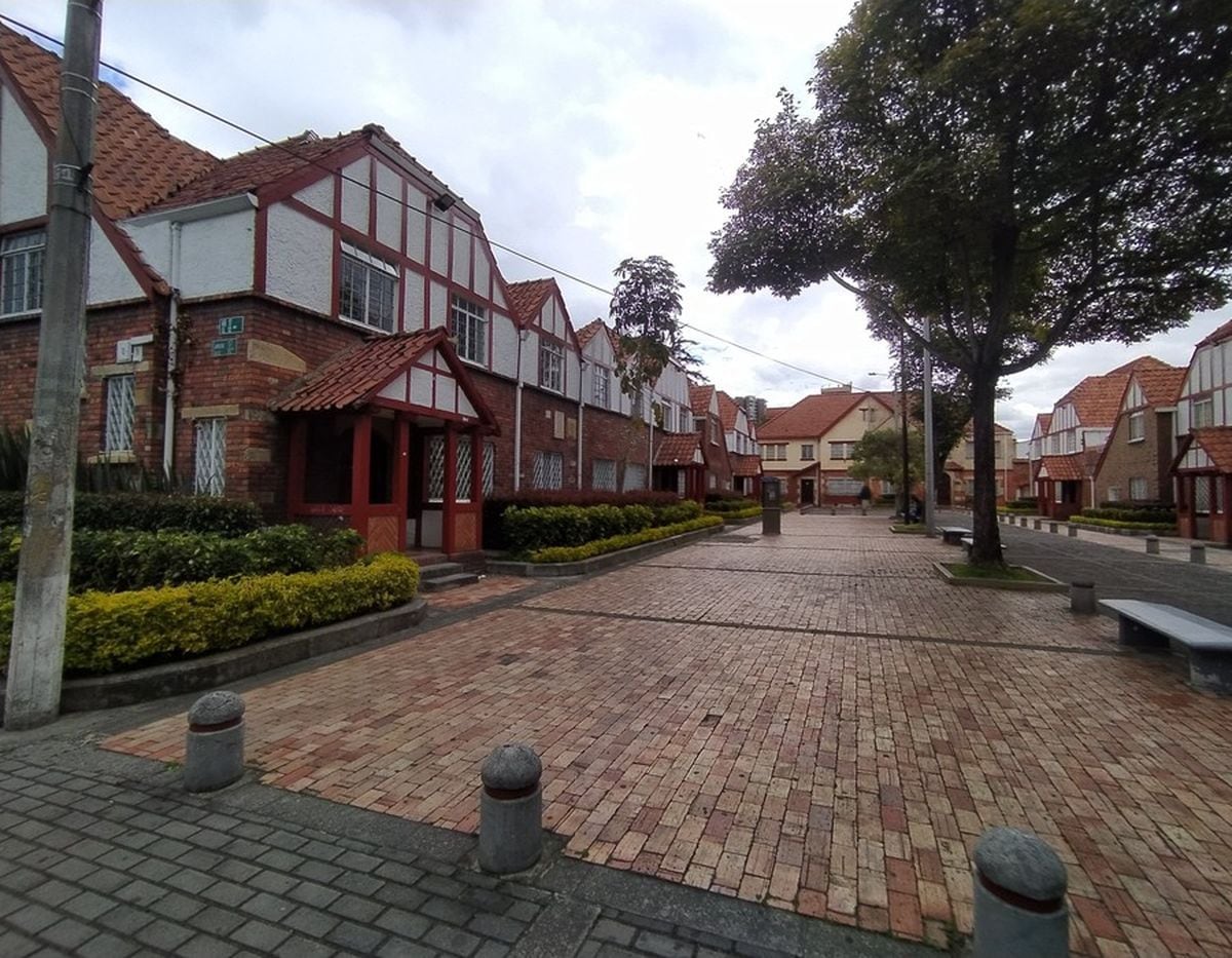El barrio de Bogotá con construcciones estilo inglés.