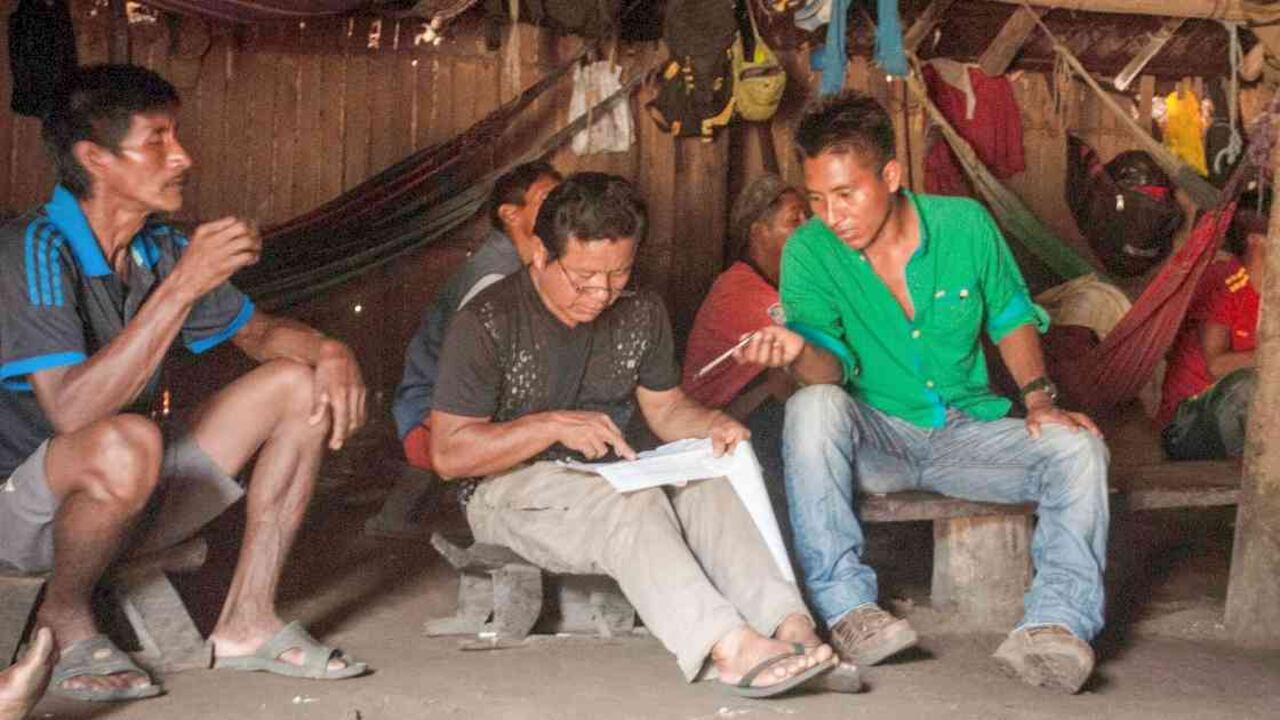 Integrantes del Consejo Indígena del río Pirá Paraná. Foto: Fundación Gaia Amazonas