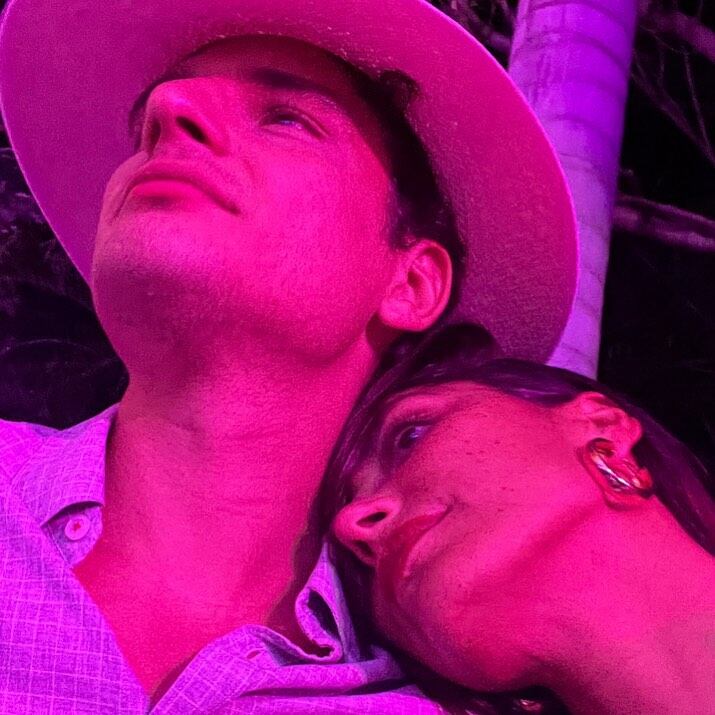 Viña Machado y Eduardo Pérez expusieron su amor en redes sociales.