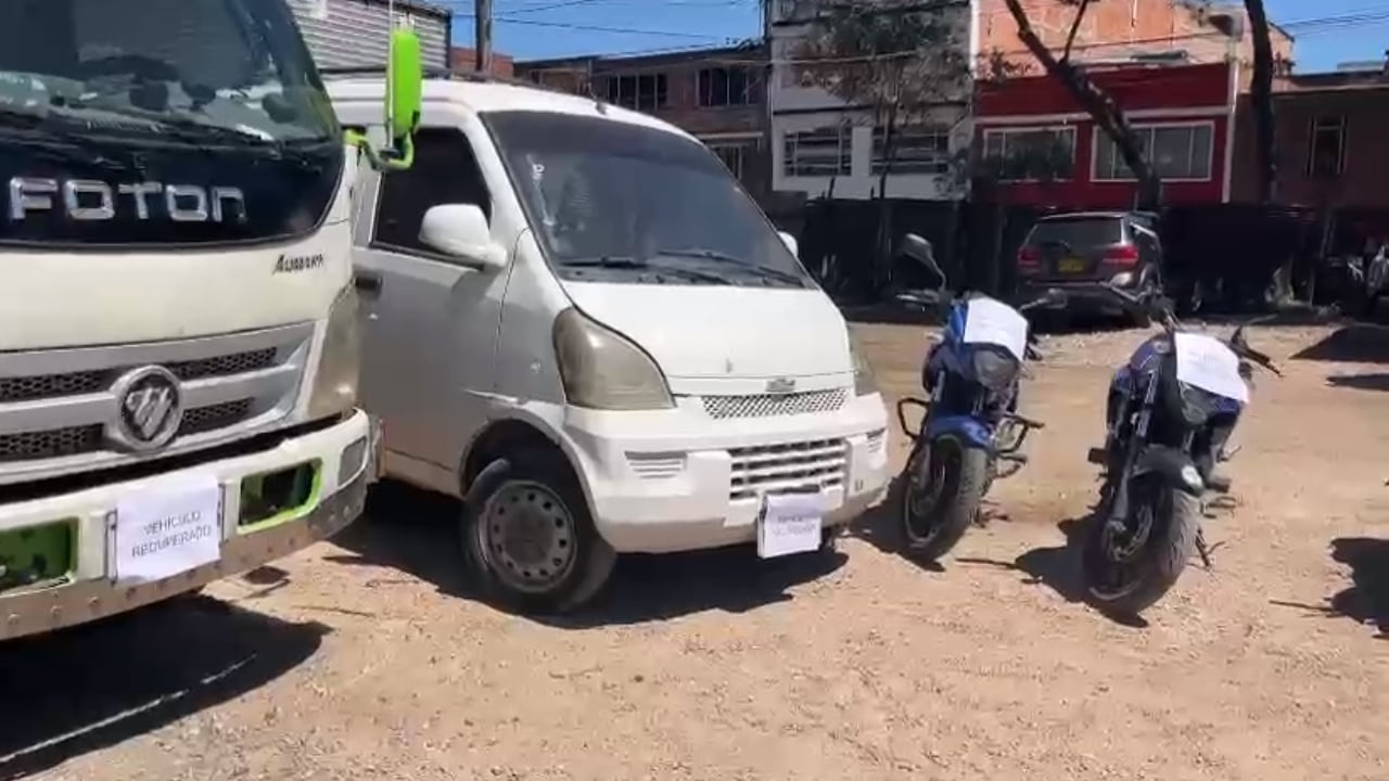 Golpe contra el hurto a automotores en Kennedy: policía recupera 8 vehículos y realizadas 2 capturas