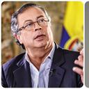 El presidente Gustavo Petro y el exvicepresidente Germán Vargas Lleras.