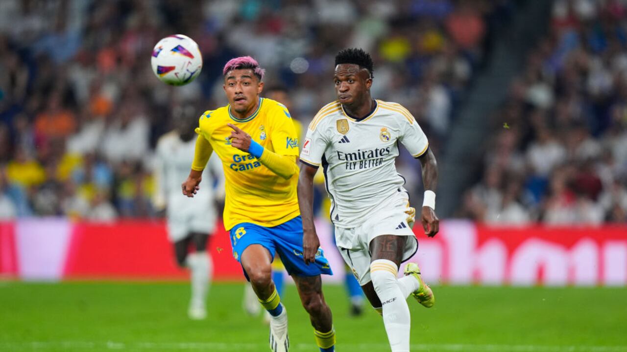 Vinicius Junior volvió a jugar con el Real Madrid después de su lesión.