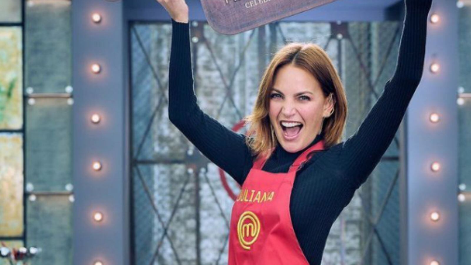 La actriz es participante de MasterChef