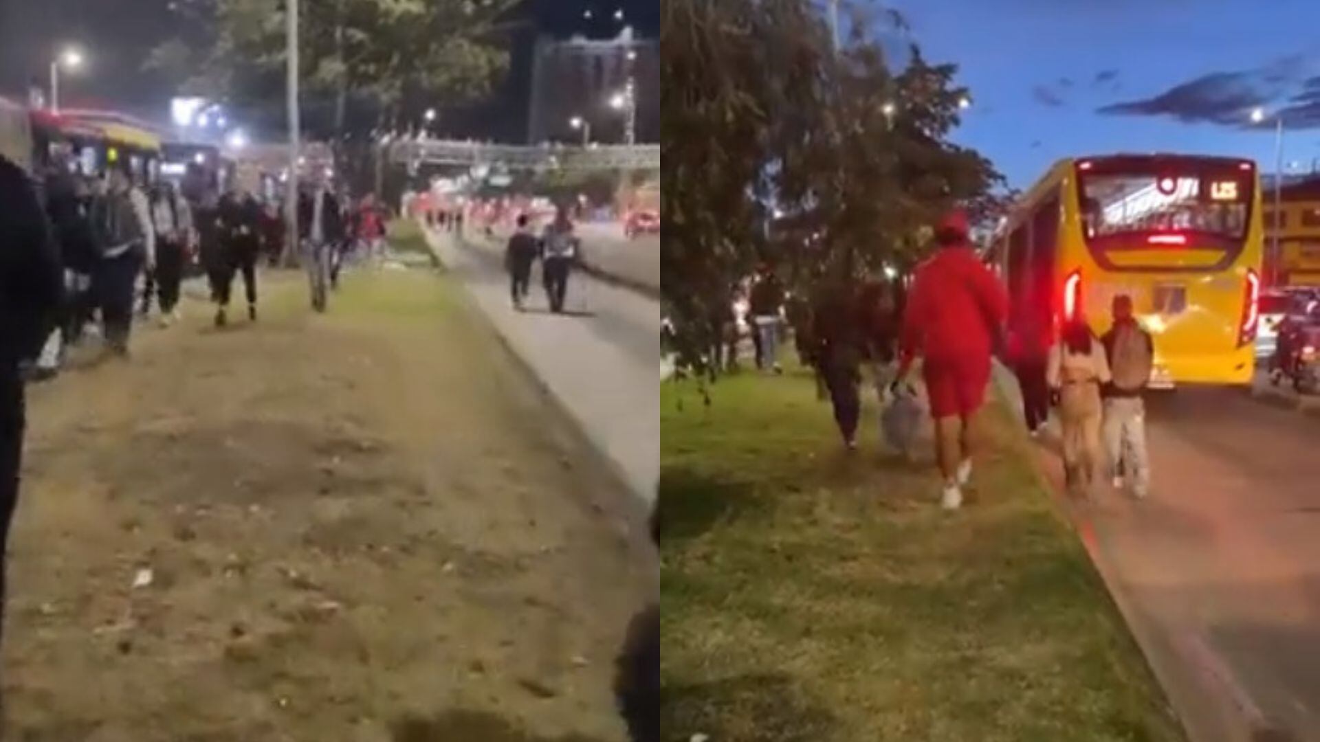 Trancón NQS y Avenida 1 de mayo.