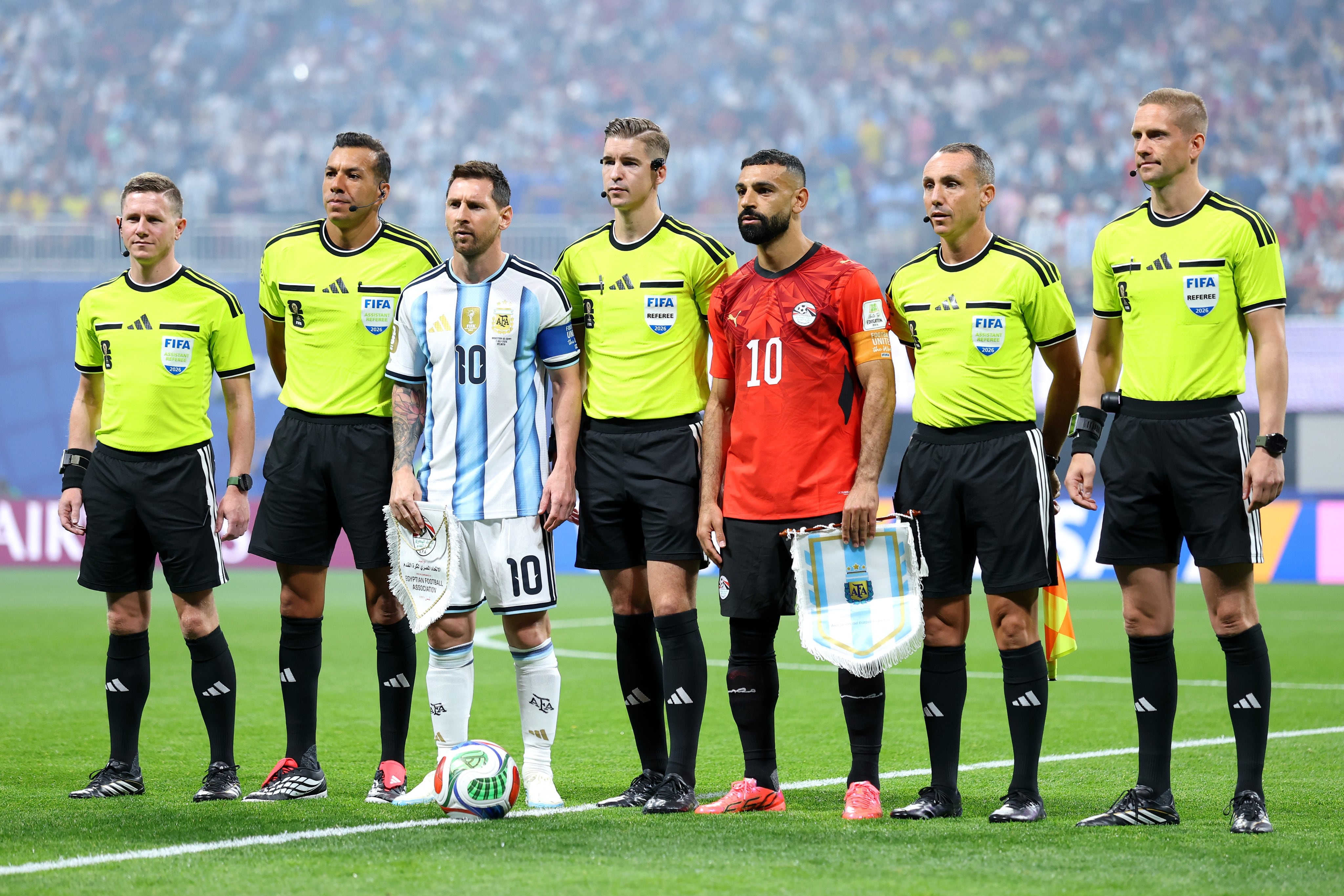 Un gol de cabeza de Yasser Ibrahim pone en ventaja a los “Faraones”.