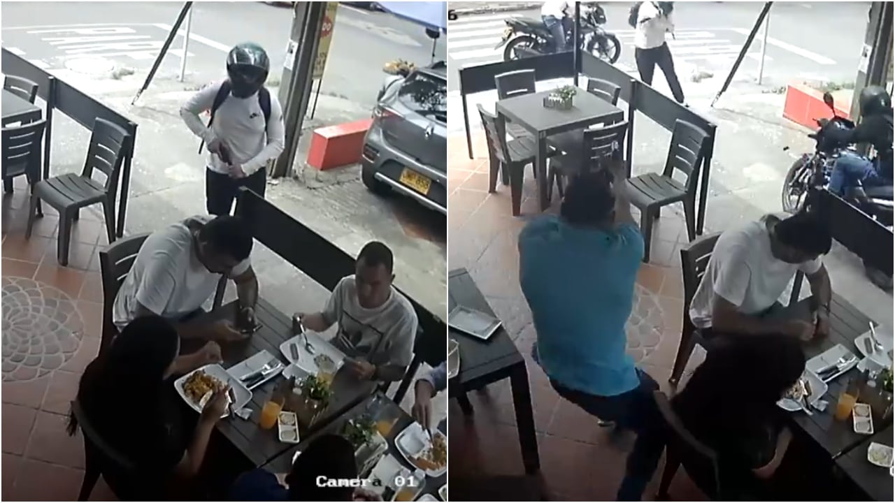 Atraco a restaurante en el barrio Belén La Nubia de Medellín.