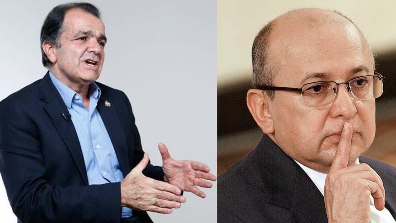 Óscar Iván Zuluaga y Eduardo Montealegre