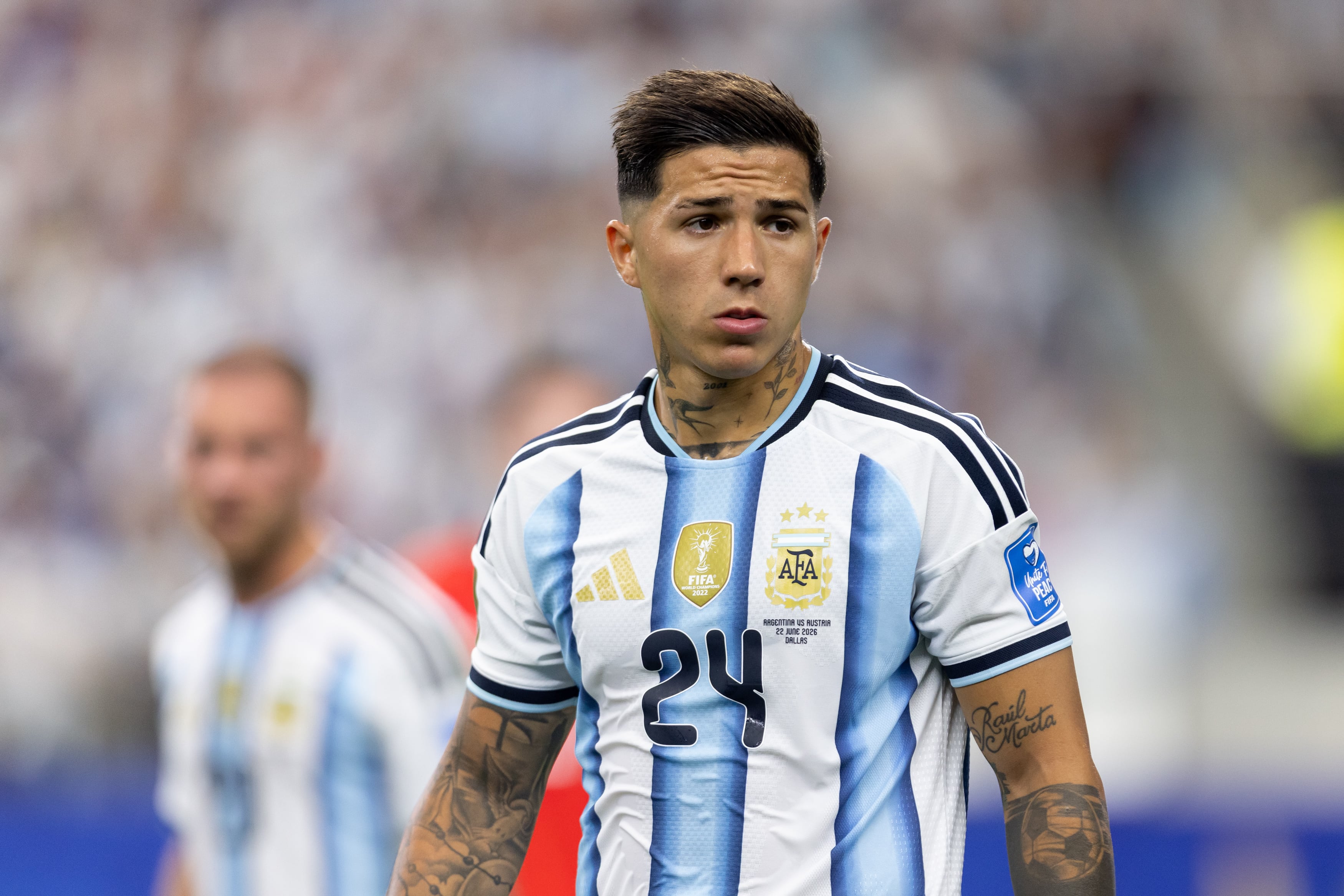 Enzo Fernández, de la Selección Argentina en el Mundial 2026