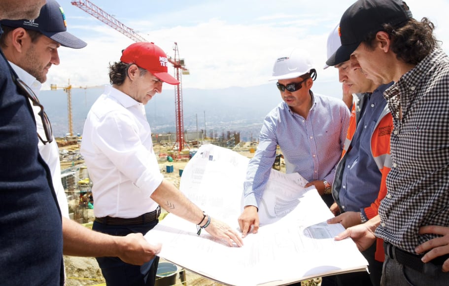 Construcción de cárcel en Medellín.