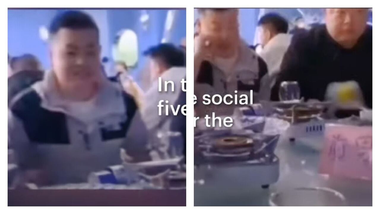 A principios del mes de enero, se llevó a cabo la boda en Hubei, China.