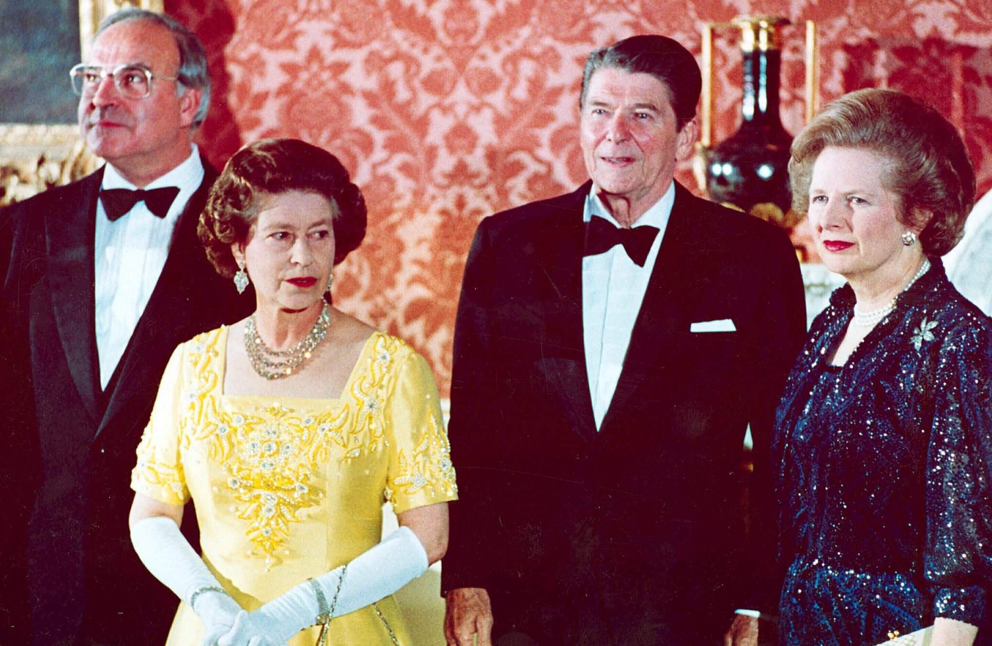 En imágenes : la reina Isabel II y los 12 presidentes de Estados Unidos