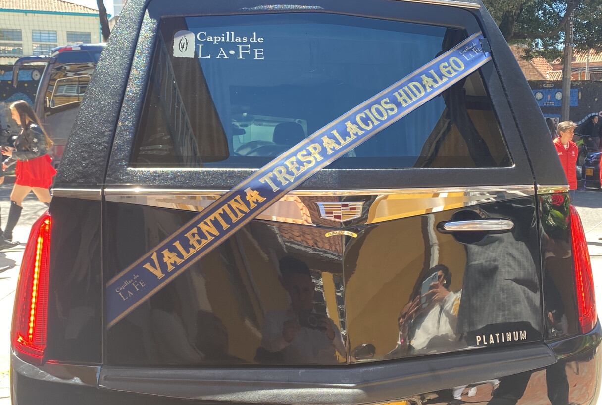 El sepelio de Valentina Trespalacios Hidalgo, en Bogotá