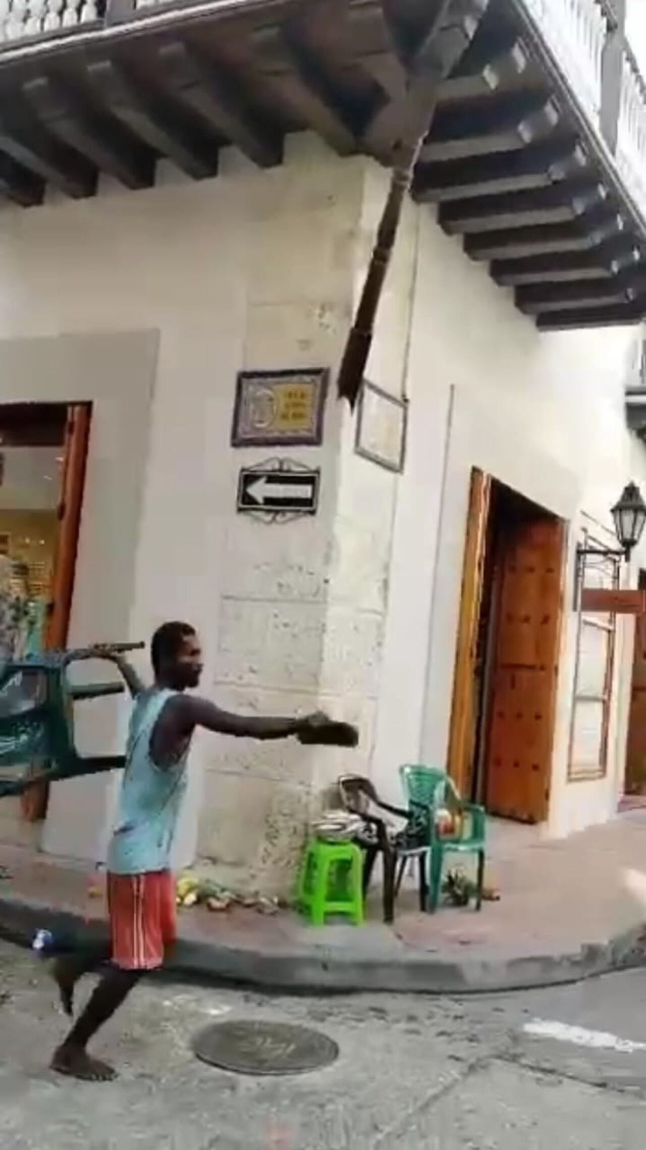 Pelea de palenqueras en Cartagena