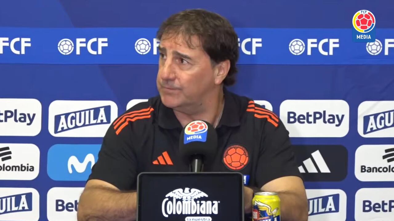 Néstor Lorenzo habló en rueda de prensa desde la concentración de la Selección Colombia