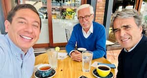 Carlos Amaya, Jorge Robledo y Sergio Fajardo.